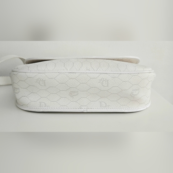 Authentic DIOR Set Honeycomb Versatile Shoulder Crossbody Pochette Wallet 2pc - Picture 9 of 16